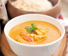 Curry de gambas