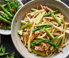 双笋肉丝