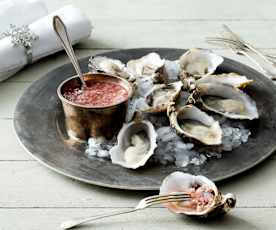 Oysters Mignonette