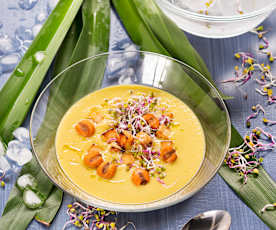 Vichysoisse de maíz Thai