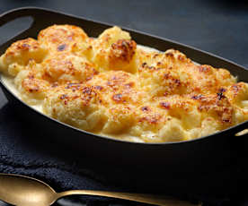Coliflor gratinada