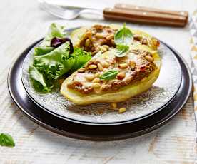 Pommes de terre farcies au pesto