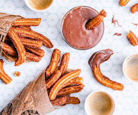 Churros maison et pâte à tartiner