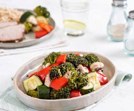 Warzywa gotowane na parze