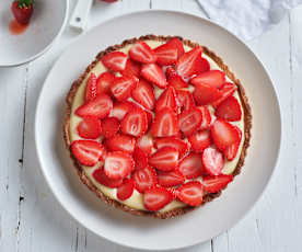 Strawberry Custard Tart