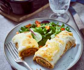 Hackfleisch-Pfannkuchen