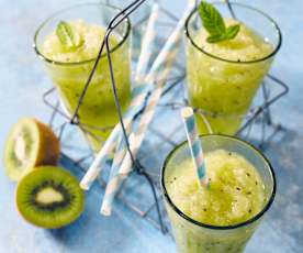 Melonen-Kiwi-Slush