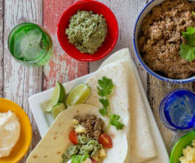 Slow cooked Mexican beef