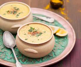 Zupa krem z soczewicy z kurkumą