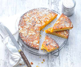 Gâteau à la fleur d'oranger et amandes