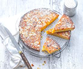 Gâteau à la fleur d'oranger et amandes