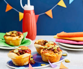 Burger-Muffins