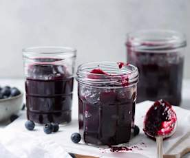 Blauwe bessen Jam