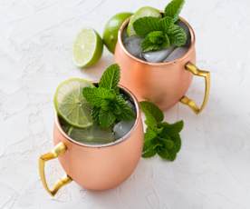 Moscow mule κοκτέιλ με μέντα