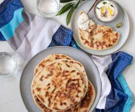 Greek pita breads