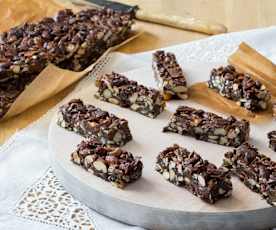 Chocolate energy bars