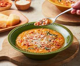 Zuppa Di Farro e Pancetta