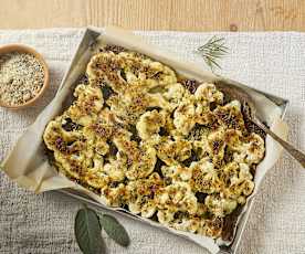 Contorno di cavolfiore al forno