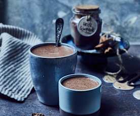 Getränkepulver für heiße Schokolade