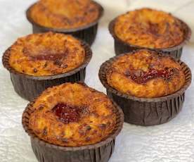 Queijadinha com goiabada