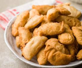 Panzerotti with Ricotta and Sausage - Panzerotti con ricotta e salsiccia