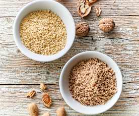 Nueces molido fino (150-250 g)