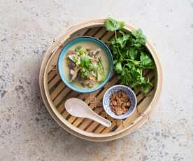 Beef and coconut soup