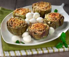 Carciofi romani gratinati