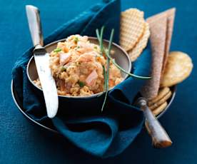 Rillettes aux deux saumons