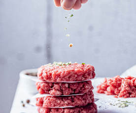 Fijngehakt rauw vlees