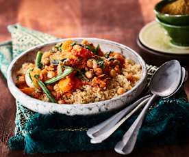 Vegetable and Chickpea Tagine