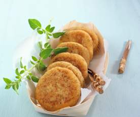 Blumenkohl-Käse-Patties