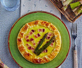 Quiche asparagi e bacon