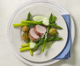 Filet de porc aux asperges