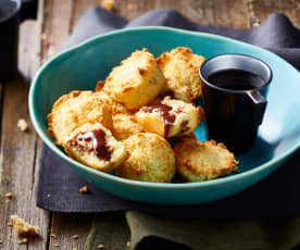 Tortini al cocco con cuore fondente