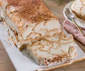 Semifrío de Licor 43 Orochata con fartons