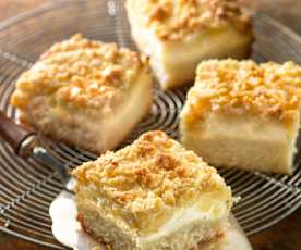 Streuselkuchen mit Quarkfüllung