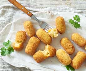 Croquetas de sopa de picadillo