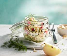 Blumenkohl-Apfel-Salat