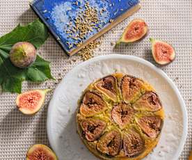 Torta rovesciata ai fichi