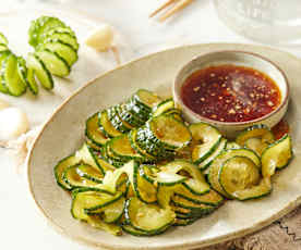 Sweet and Sour Cucumber Slices