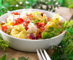 Bunter Tortellinisalat