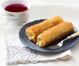 Polish croquettes with mushrooms and sauerkraut
