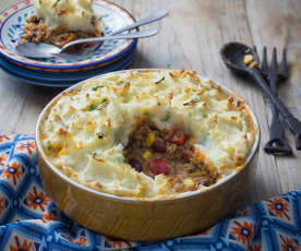 Mexican cottage pie