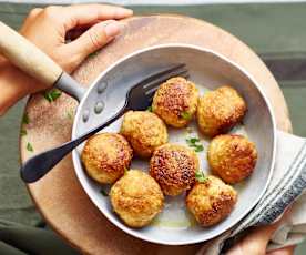 Boulettes de poulet au parmesan