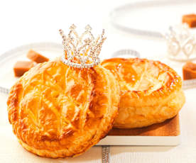 Galette des Rois de manzana y dulce de leche