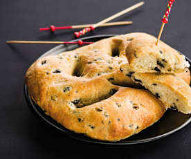 JUILLET Fougasse aux olives - Bruno Dinel