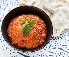 Red Pepper Dip (Muhammara)