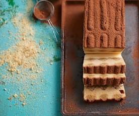 Gelado tiramisu