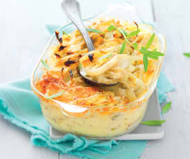 Gratin de fenouil au fromage